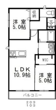 リーべハイムの間取り画像