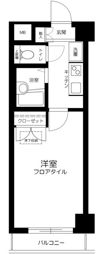 カテリーナ市ヶ谷の間取り画像