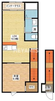 ラビリンス貝津Ⅱの間取り画像