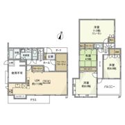 分梅町戸建の間取り画像