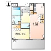 グランデ上牧の間取り画像