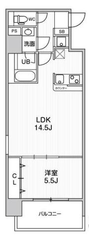 La Douceur九条の間取り画像