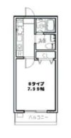 アルファ行徳の間取り画像