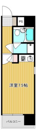 朝日プラザ岡山中山下の間取り画像