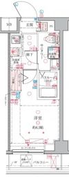 クレヴィスタ横浜綱島の間取り画像