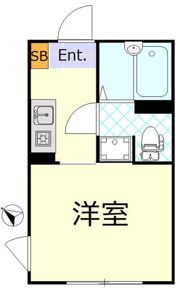 ドミール十条の間取り画像