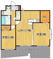 サンシャイン プリンセス 北九州の間取り画像
