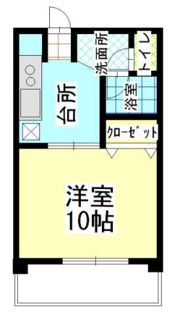 サンサイドヤマベの間取り画像