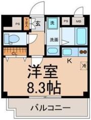 荒畑ハイツの間取り画像