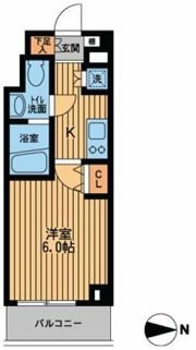 プライムアーバン中野上高田の間取り画像