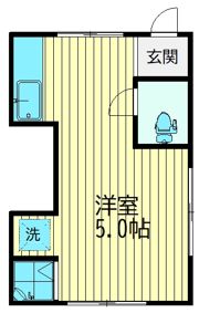 吉岡荘の間取り画像