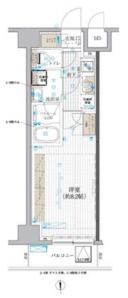 ブライズ北綾瀬の間取り画像
