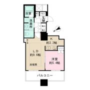 ザ・パークハウス西新宿タワー60の間取り画像