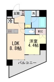 リノスタイル神戸下山手の間取り画像