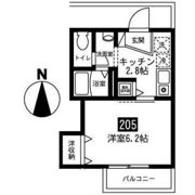 ドミール田無の間取り画像