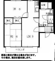 リバージュⅡの間取り画像