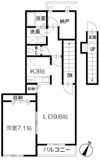 プラートフジ参番館の間取り画像
