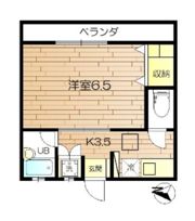 メゾンパークスの間取り画像