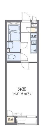 クレイノ優の間取り画像