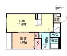 シエルブルーの間取り画像