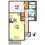 セジュール若葉台の間取り画像