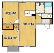 カーサロッソの間取り画像