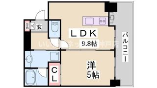 アスタピア新長田エスタプレシオスの間取り画像