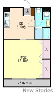 ルミナス原の間取り画像