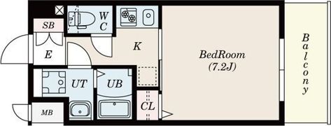 CK-RESIDENCE野並駅前の間取り画像
