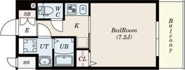 CK-RESIDENCE野並駅前の間取り画像