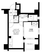 ポレスター千代田御茶ノ水の間取り画像