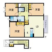シャーメゾン野方 E棟の間取り画像