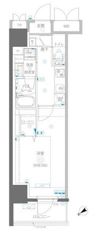 アルファレジデンシア南千住の間取り画像