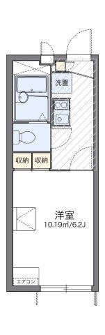 レオパレスカメリアⅢの間取り画像