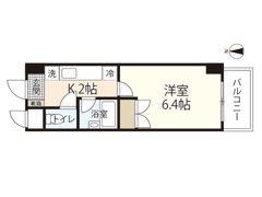 サンパレス横川の間取り画像