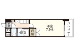 リバーメゾン横川の間取り画像