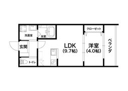 LAND LIGHT新田辺の間取り画像