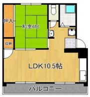 シャトレ泉台II B棟の間取り画像