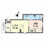 ドミール東雲の間取り画像