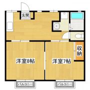 中野ハイツの間取り画像
