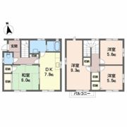 正円寺借家の間取り画像