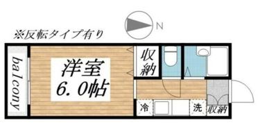 ゴーウェル山都小路の間取り画像