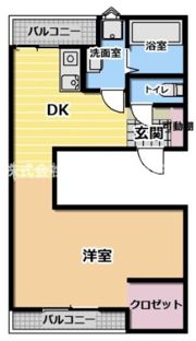 やまさコート今市の間取り画像