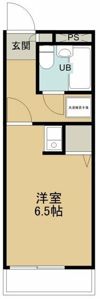 所沢メゾン3号館の間取り画像