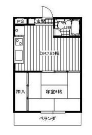 ロイヤルコート花菱の間取り画像