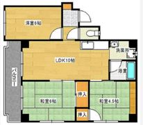 田岡マンションの間取り画像