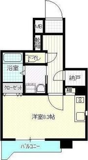なかよしマンション塩上の間取り画像