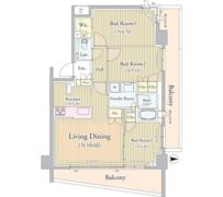 クリオ武蔵小金井フロントアべニューの間取り画像