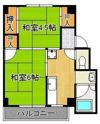 Renatus上津役IIの間取り画像
