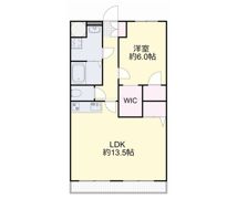 リシェス明日香の間取り画像